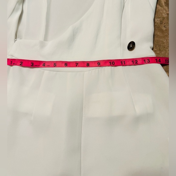 Zara White Sleeveless Women’s Jumpsuit, Size Small. NWT - Picture 10 of 13